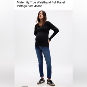 Gap maternity jeans size 25
